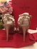 Valentino Rockstuds Beige patent leather